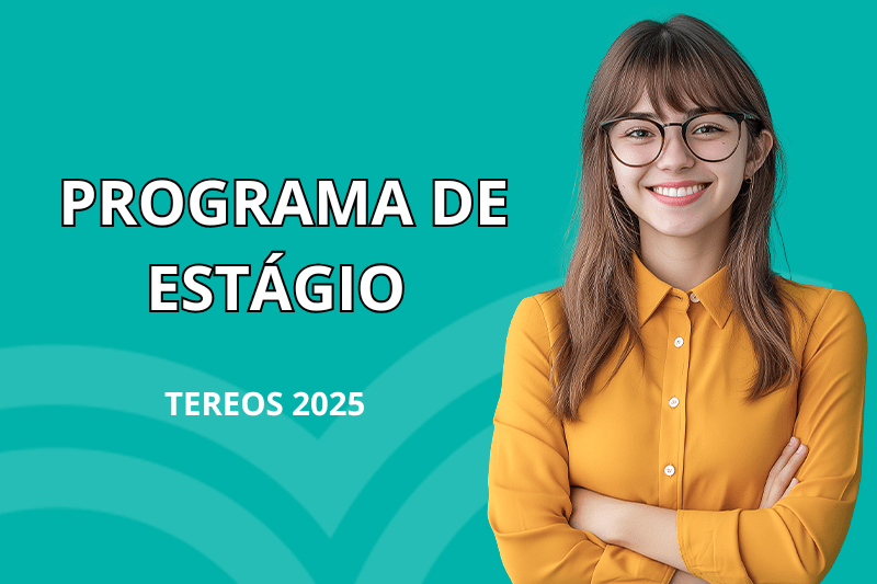 Banner do programa de estágio